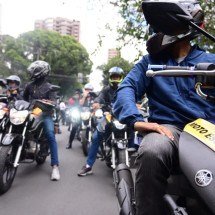 Autoescolas de BH protestam contra flexibilização da CNH e ajustes no setor - Leandro Couri/EM/D.A Press
