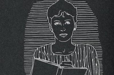 Ilustração de livro da trilogia 'Coram populo', de Maria do Carmo Ferreira, que concorre aos prêmios Oceanos e Jabuti -  (crédito: Martelo/reprodução)