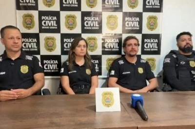 De acordo com o delegado Vinícius Ramalho, responsável pela investigação, o grupo mantinha uma rede de empresas de fachada e fintechs para movimentar os dinheiros obtidos com o tráfico -  (crédito: Divulgação/ PCMG)
