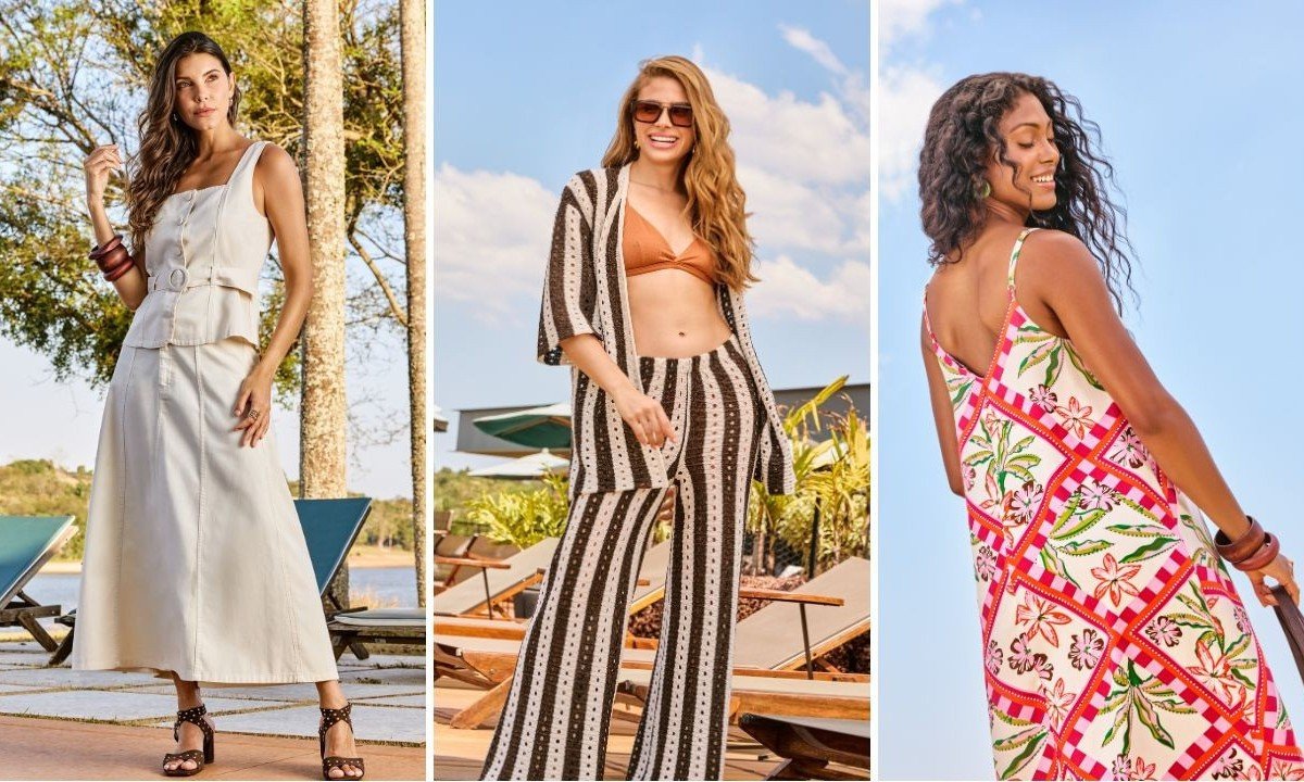 Cores intensas e conforto marcam as principais tendências do verão 2025 - Divulga&ccedil;&atilde;o / Pernambucanas