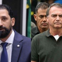 Maurício do Vôlei visita Bolsonaro e articula candidatura ao Senado - Bruno Spada/Câmara dos Deputados e EVARISTO SA / AFP