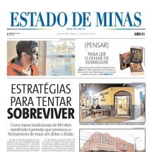 CONFIRA A CAPA DO ESTADO DE MINAS DO DIA 25/10/2025