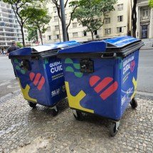 PBH instala contêineres de lixo em 22 pontos do hipercentro - Jair Amaral/EM/D.A Press