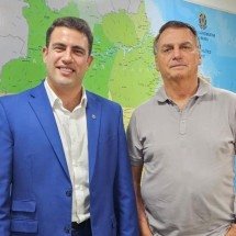 Como foi o encontro em que Bolsonaro deu aval a Caporezzo para o Senado - Redes Sociais/Reprodu&ccedil;&atilde;o