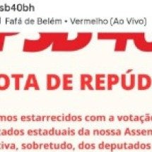 PSB repudia votos de deputados da legenda favoráveis a PEC 24/23 - Reprodu&ccedil;&atilde;o/Redes Sociais