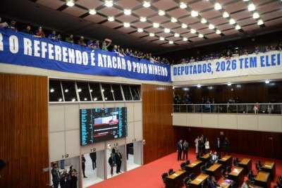 Veja como votaram os deputados na PEC que abre caminho para privatização da Copasa -  (crédito: Túlio Santos/EM/D.A Press)