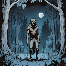Lua cheia: Atores que já interpretaram lobisomens - Imagem gerada por i.a 