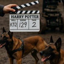 Warner adota cães farejadores após suspeita de drogas em set de ‘Harry Potter’ - Imagem gerada por i.a 