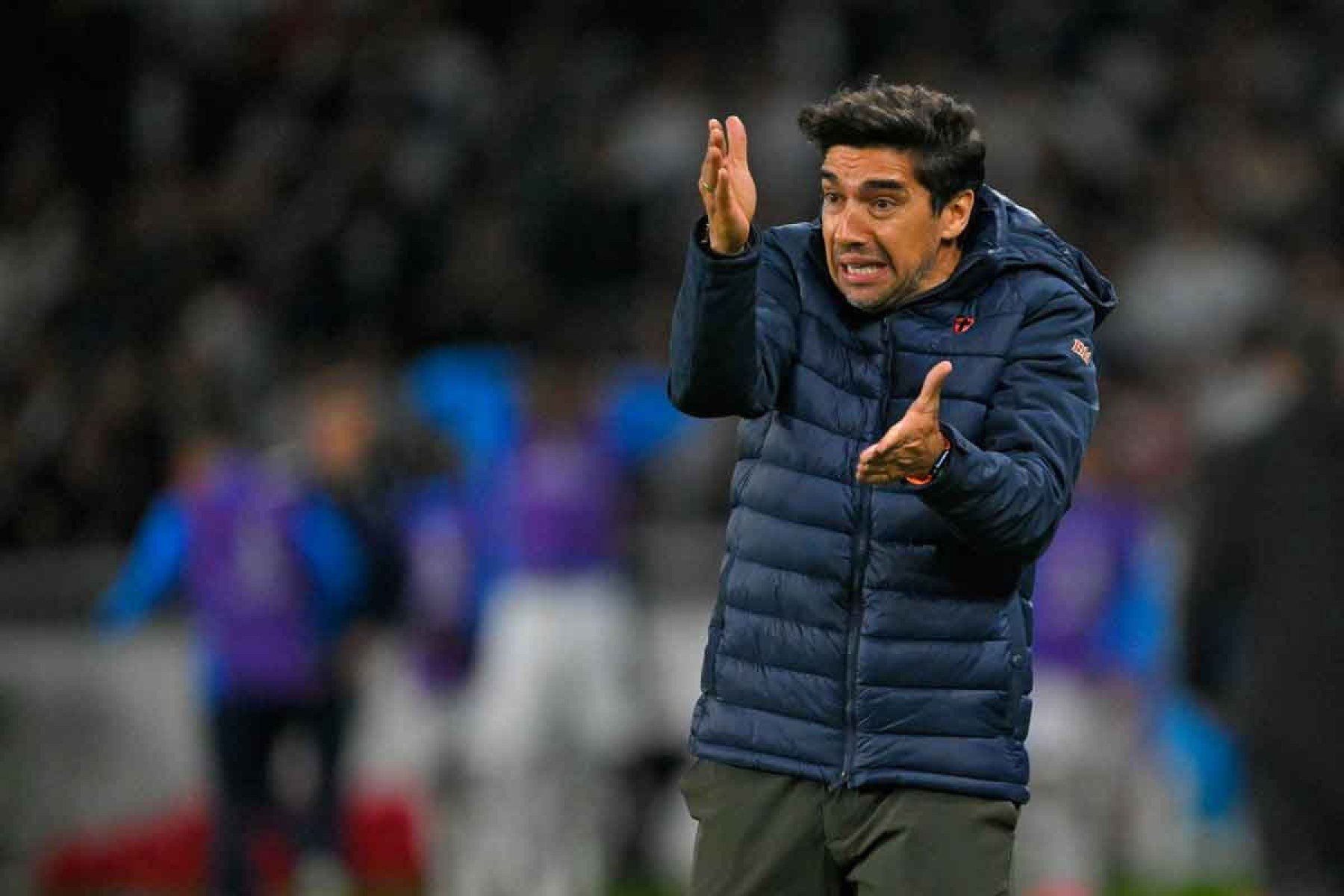 No Palmeiras desde 2020, Abel Ferreira tem dois títulos brasileiros, dois da Libertadores e um da Copa do Brasil, entre outros -  (crédito: Rodrigo Buendia/AFP) No Palmeiras desde 2020, Abel Ferreira tem dois títulos brasileiros, dois da Libertadores e um da Copa do Brasil, entre outros -  (crédito: Rodrigo Buendia/AFP)