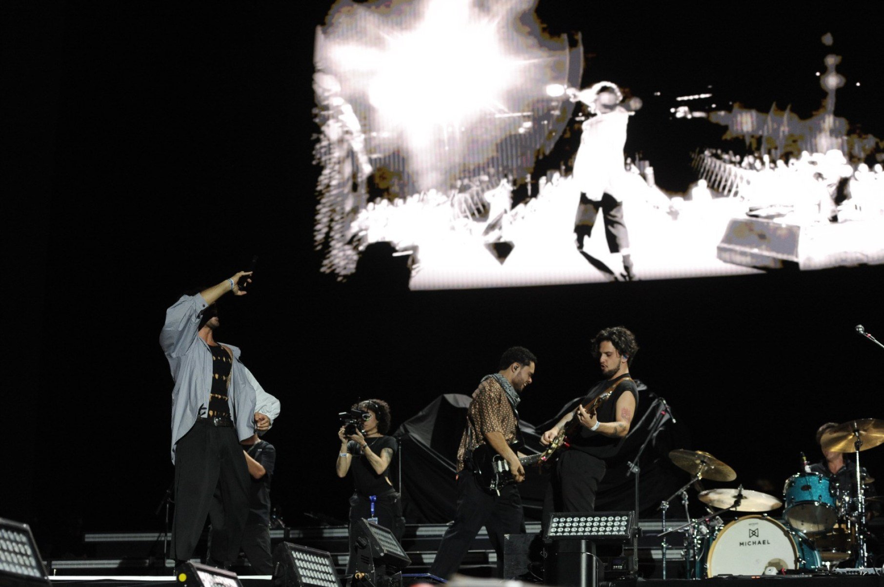 Banda Lagum abre show de Imagine Dragons em BH-Alexandre Guzanshe/EM/D.A Press