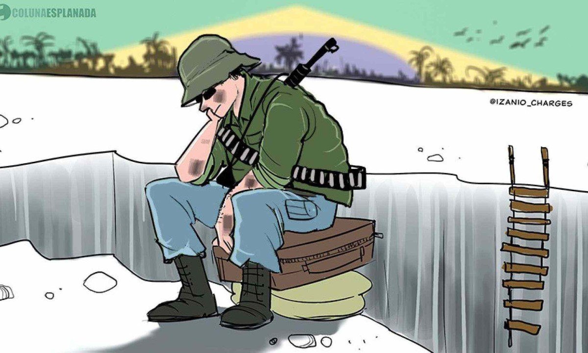 Charge por @izanio_charges -  (crédito: @izanio_charges)