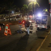 Motociclista morre esmagada por ônibus no Bairro Sion, em BH - Marcos Vieira/EM/DA. Press