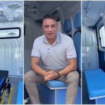 Sabará reforça rede de atendimento com 4 novas ambulâncias, diz prefeito - Imagem: Instagram/Reprodução
