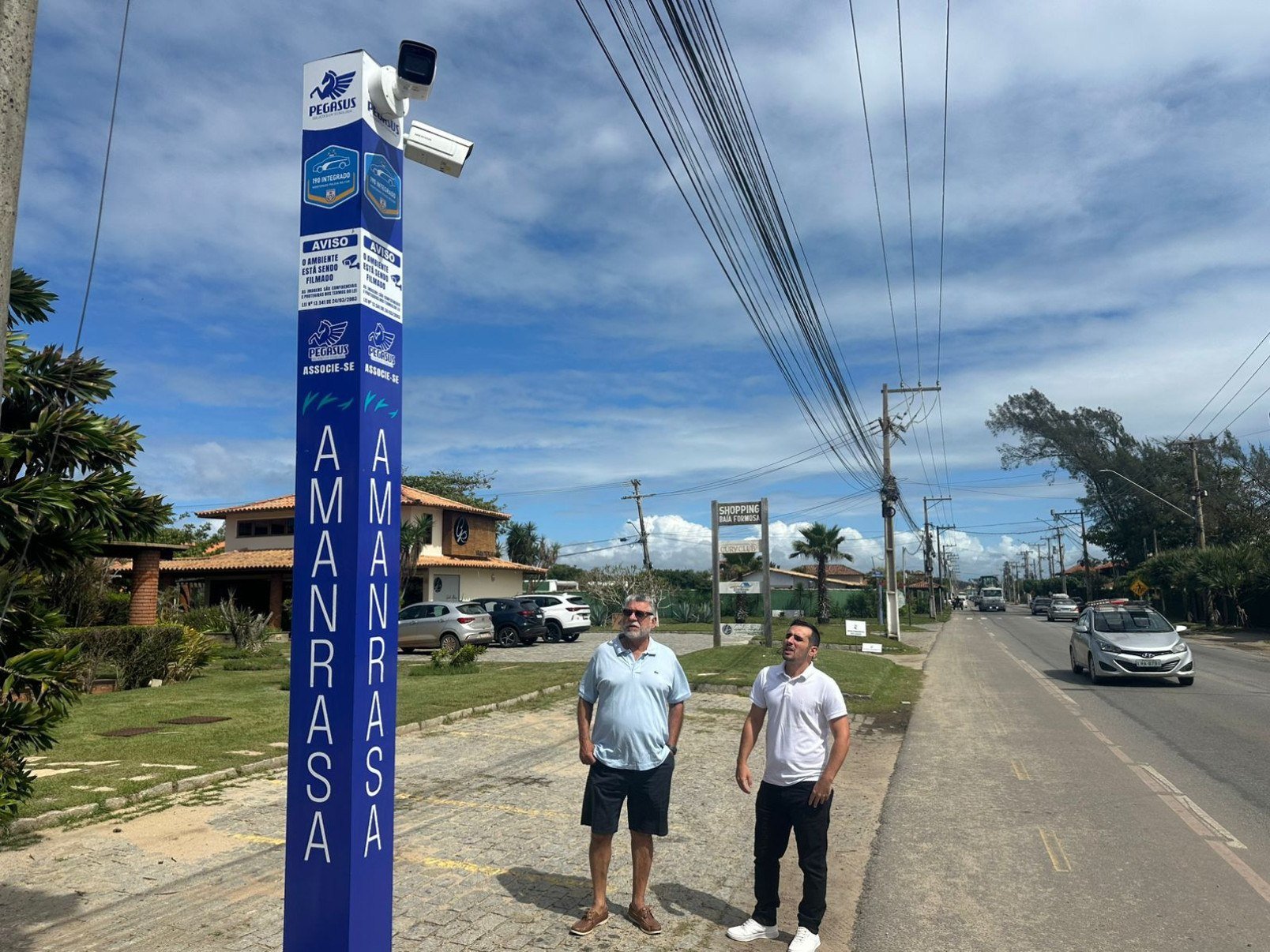 Amanrasa e Pegasus apresentam Totem de Segurança Avançada em Búzios - DINO