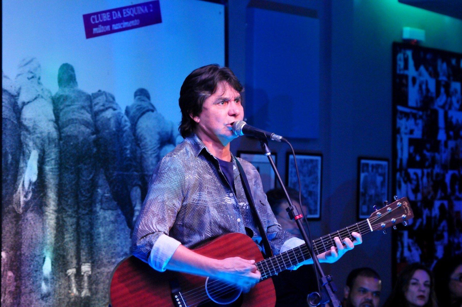 Lô Borges faz show no museu Clube da Esquina no Santa Tereza-Ramon Lisboa/EM/D.A Press