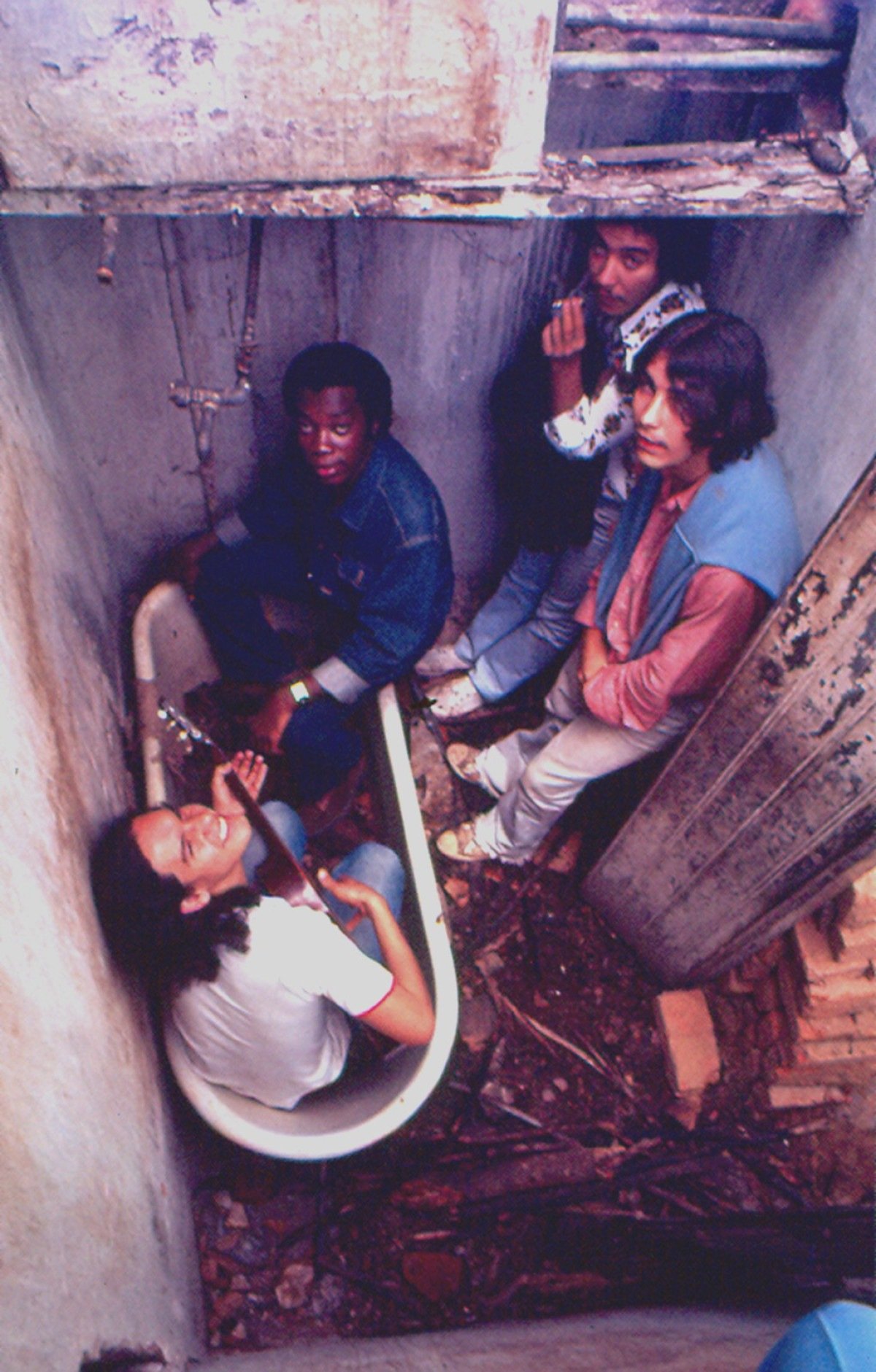 Os músicos Lô Borges, Milton Nascimento, Fernando Brant e Marcio Borges em Diamantina-Arquivo O Cruzeiro/EM