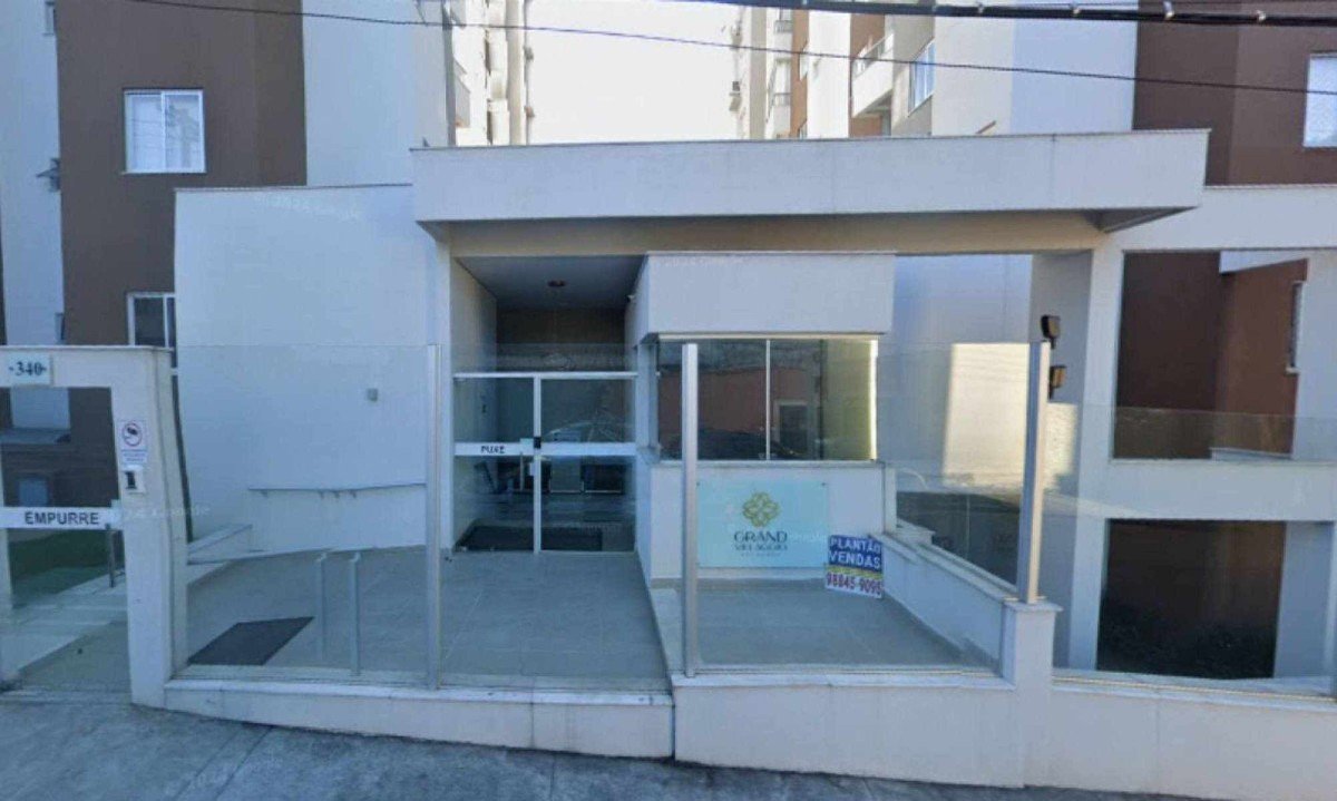 Fachada do condomínio Condomínio Grand Villagio Residenza, alvo de invasores nos últimos dias Fachada do condomínio Condomínio Grand Villagio Residenza, alvo de invasores nos últimos dias