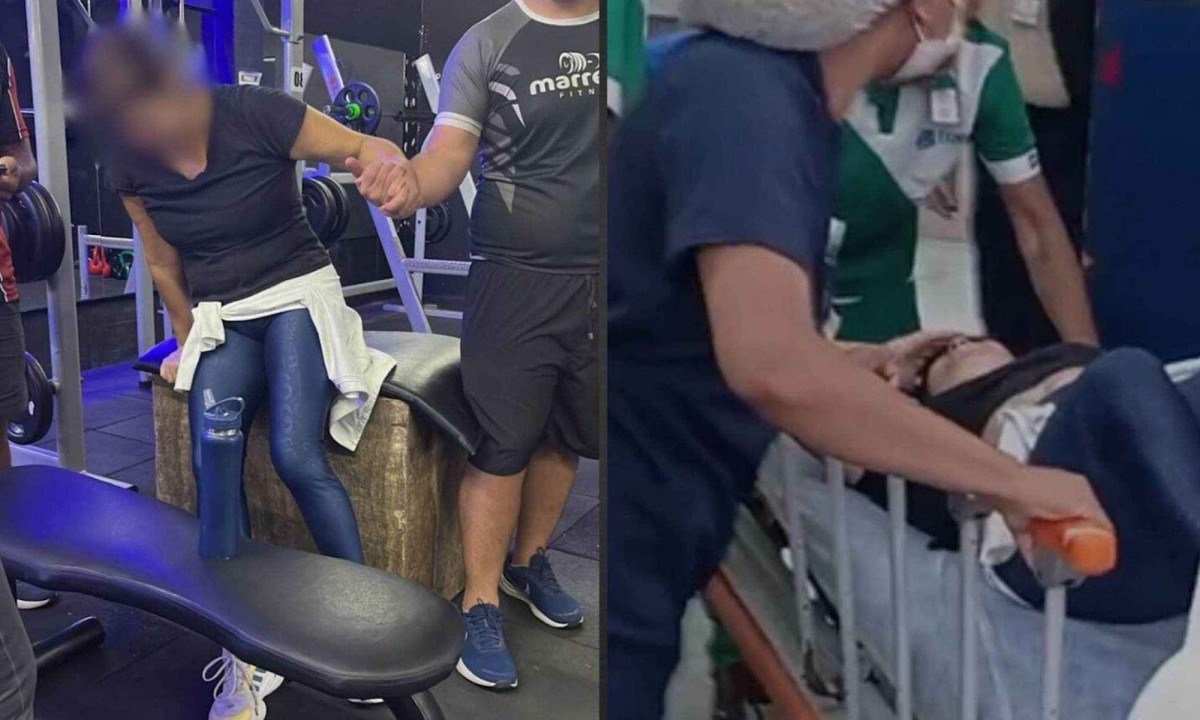 Mulher foi atingida por bala perdida em academia do Rio de Janeiro, durante operação da PM Mulher foi atingida por bala perdida em academia do Rio de Janeiro, durante operação da PM