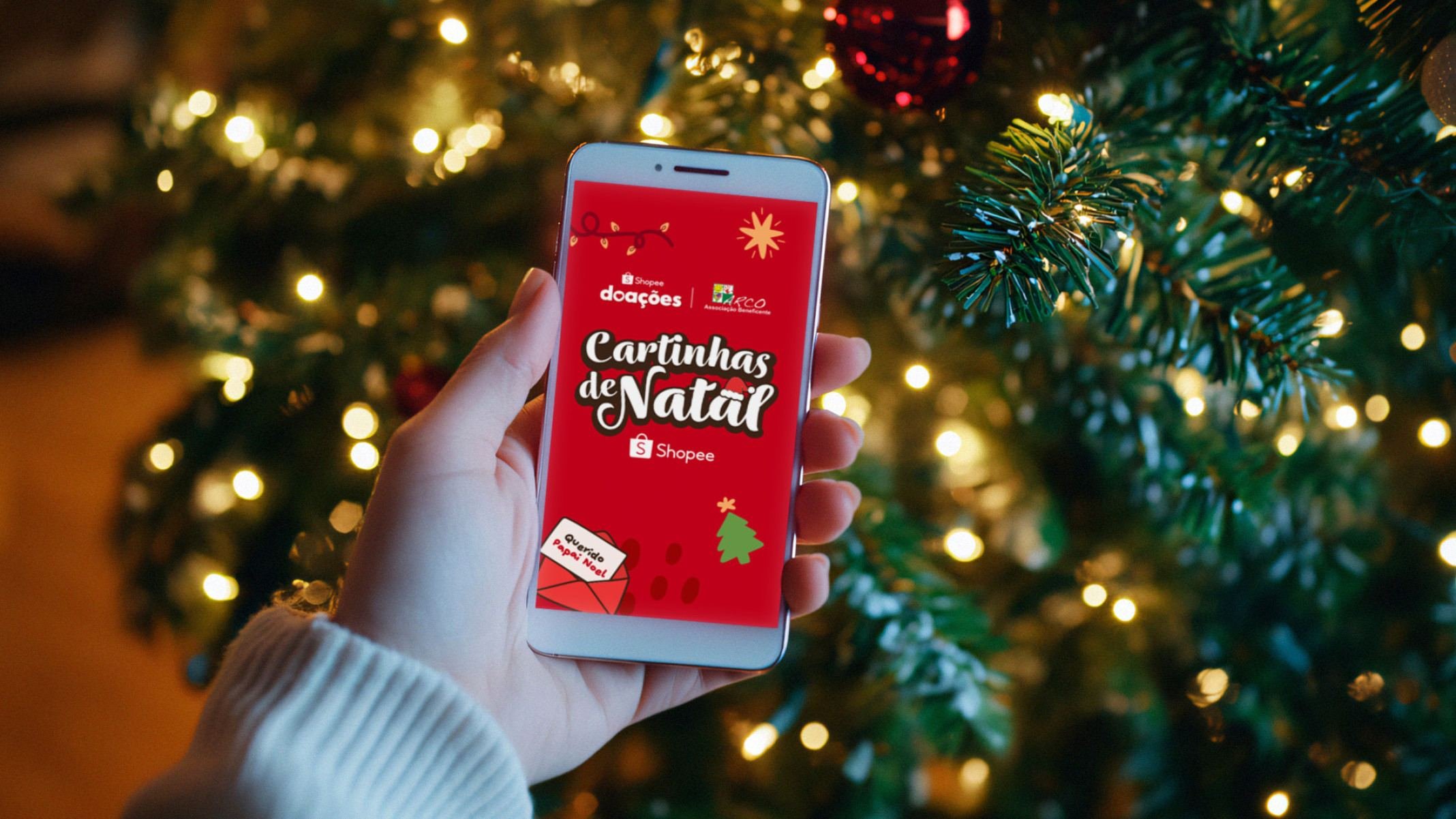 Cartinhas de Natal Shopee vai presentear 2 mil crianças - DINO