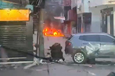 A operação nos complexos do Alemão e da Penha, na Zona Norte do Rio de Janeiro, se tornou a mais letal da história da cidade -  (crédito: Reprodução de vídeo)