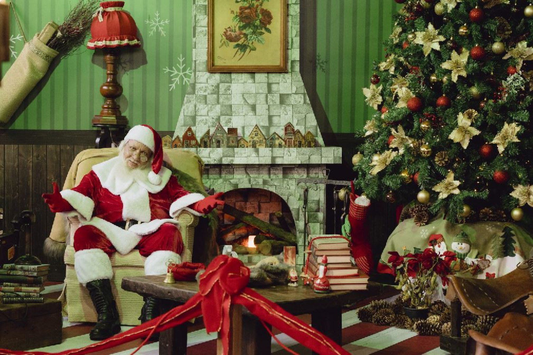 Com atrações gratuitas de 15 de novembro até 1º de fevereiro de 2026, distrito de Camanducaia torna-se a casa de Papai Noel em Minas-Tom Araújo/Divulgação