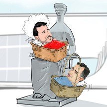 Padrinhos de Pacheco e "Bessias" travam disputa por vaga de Barroso - @izanio_charges