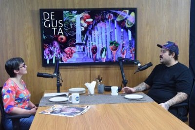 O Podcast Degusta foi lançado este ano, e também vai ser destaque no perfil @degusta.em no Instagram  -  (crédito: Gladyston Rodrigues/EM/D.A.Press)