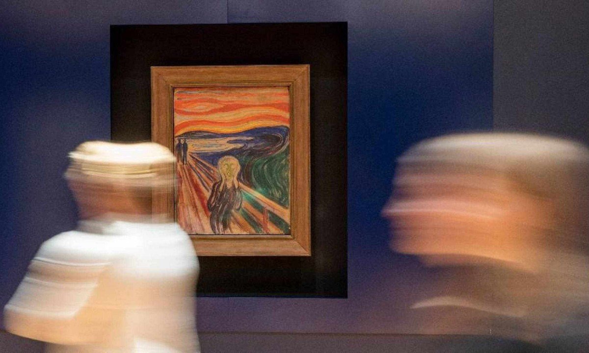 'O Grito', no Museu Munch, em Oslo
