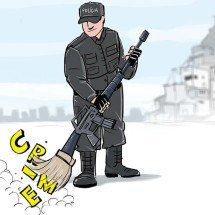 Operação contra CV no Rio destrói plano nacional da facção - @izanio_charges