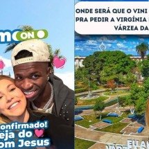 Vini Jr e Virginia: prefeituras de MG surfam na onda de memes sobre o casal - Prefeituras mineiras