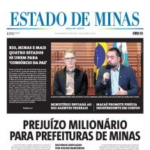 Capa impressa do Estado de Minas de 31/10/2025 -  jwilsoncarvalho.mg