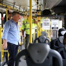 BH: Prefeitura realiza operação Tolerância Zero nos ônibus do Barreiro - Rodrigo Clemente/PBH