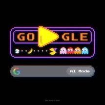 Pac-Man ganha Doodle especial de Halloween pelos 45 anos do clássico - Google