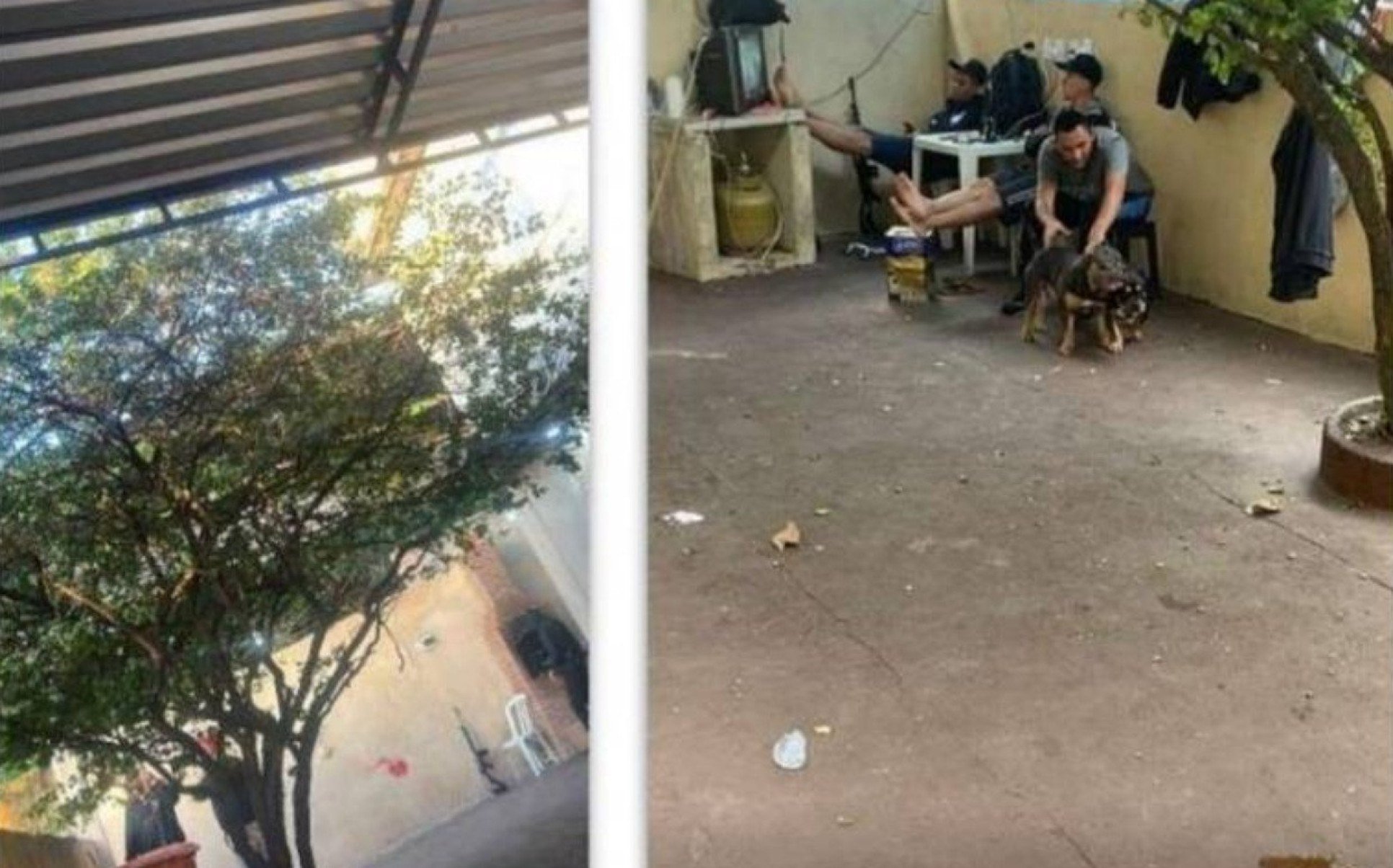 Homens armados com fuzis fazem seguran&ccedil;a na casa de Doca, l&iacute;der do CV