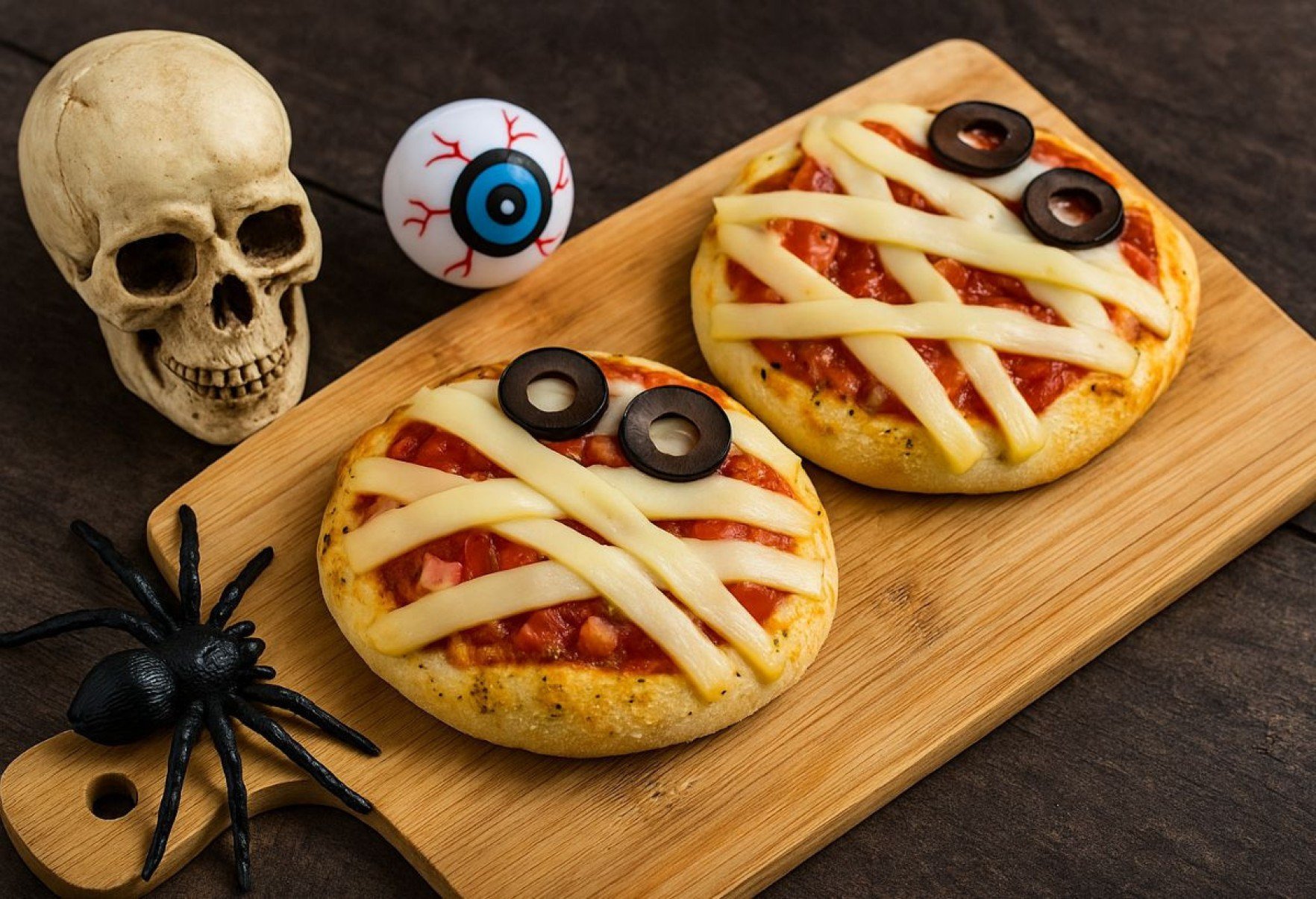 Pizza de múmia. Pizza de múmia.