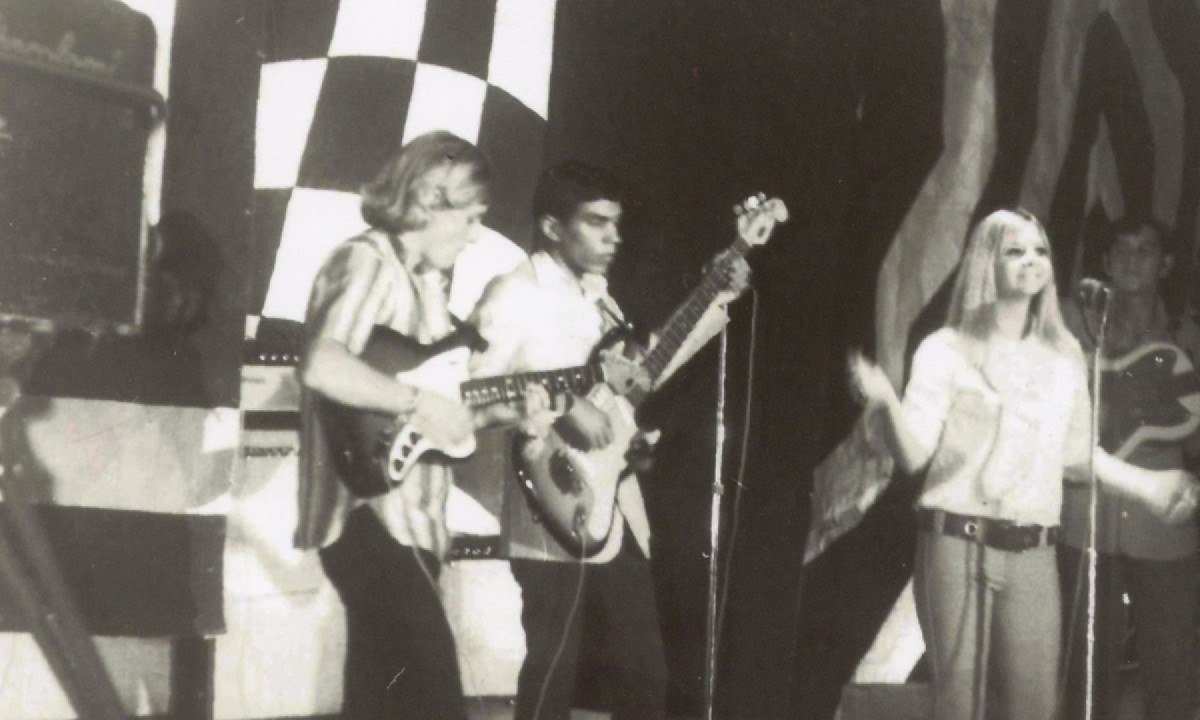 Dalva Righetti no Programa Brasa 4, apresentado entre 1966 e 1972 na TV Itacolomi | 70 anos da TV Itacolomi-Arquivo pessoal