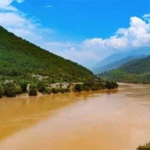 Traiçoeiro, Rio Amarelo é um marco na China - Reprodução de Youtube Canal Jinfo