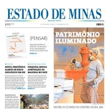 Confira a capa do Estado de Minas do dia 01/11/2025 - Capa do Estado de Minas