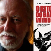 Vencedor do Nobel, László Krasznahorkai ganha mais uma edição no Brasil - Adrian DENNIS / AFP e Companhia das Letras/Divulgação