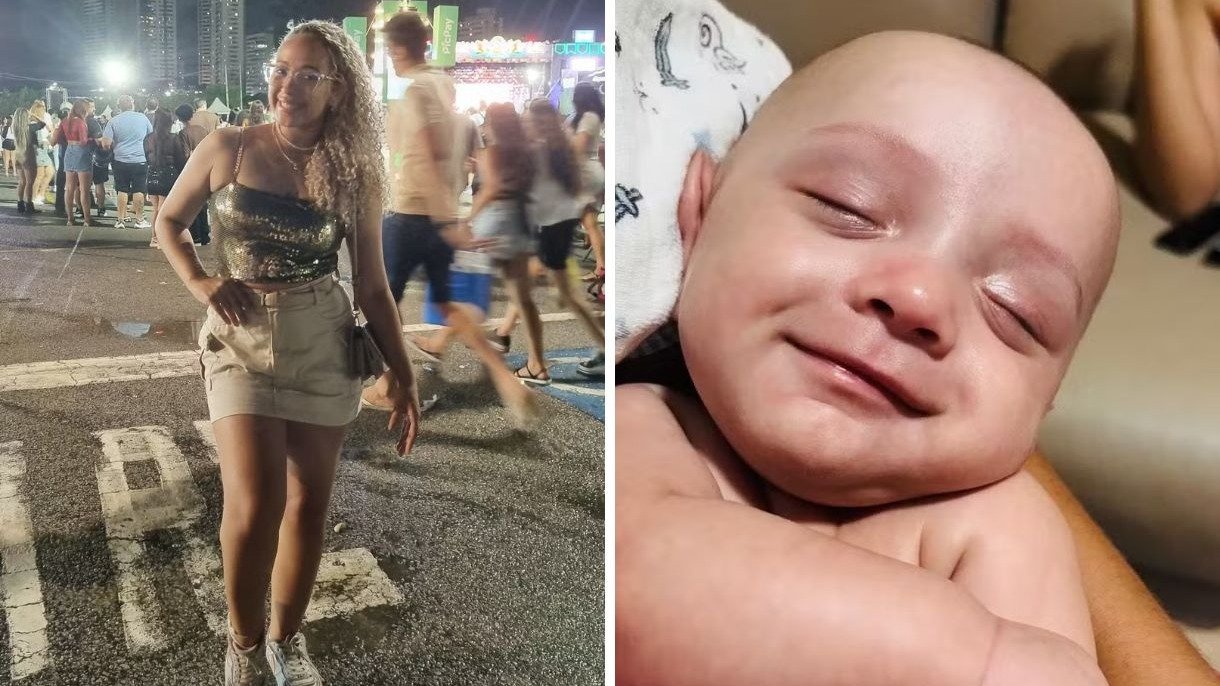 Jovem que não sabia que estava grávida descobre filho 5 dias após parto - Arquivo pessoal