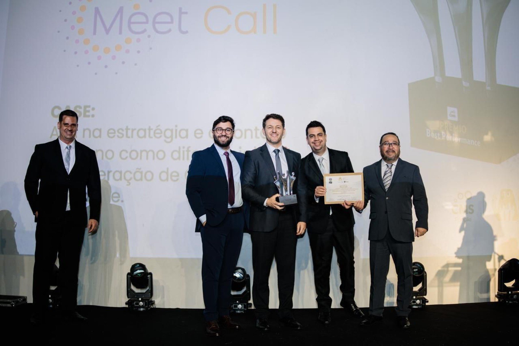 Meet Call é premiada por inovação e produtividade - DINO