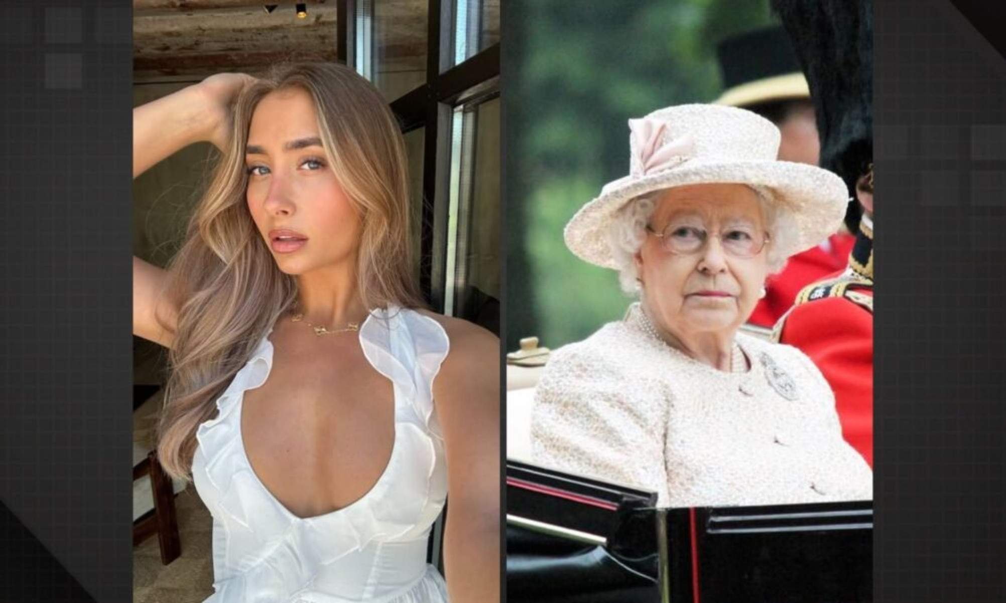 Modelo surpreende ao revelar desejo por 'fantasma da rainha Elizabeth II'