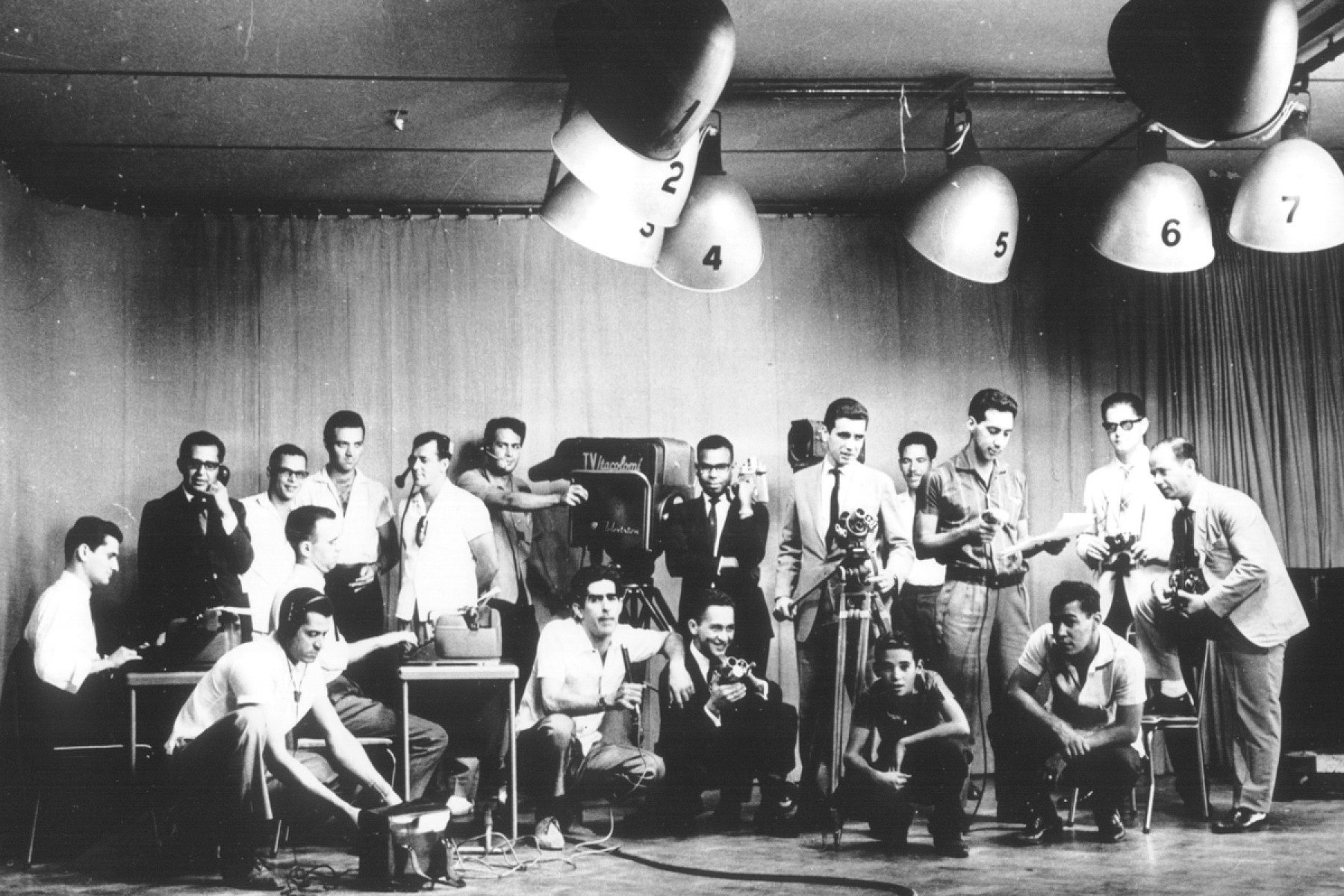 Os estúdios da TV Itacolomi ficam no Edifício Acaiaca, no Centro de Belo Horizonte | 70 anos da TV Itacolomi