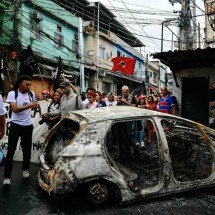 Operação no Rio de Janeiro deixou 121 mortos na terça-feira -  (crédito: PABLO PORCIUNCULA/AFP)