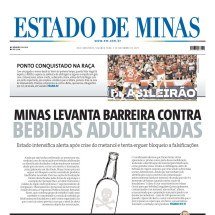 CONFIRA A CAPA DO ESTADO DE MINAS DO DIA 03/11/2025 - Capa do Estado de Minas