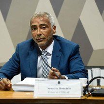 Senador Romário quer a CPI  do apito  - Jefferson Rudy/Agência Senado – 18/3/2025