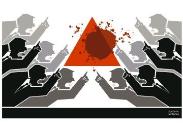 Minas figura entre os estados com mais violência política -  (crédito: Arte/Paulinho Miranda)