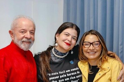 Aava Santiago (PSDB), vereadora de Goiânia, tem auxiliado Lula na tentativa de diálogo com o eleitorado evangélico -  (crédito: Reprodução/Redes Sociais)