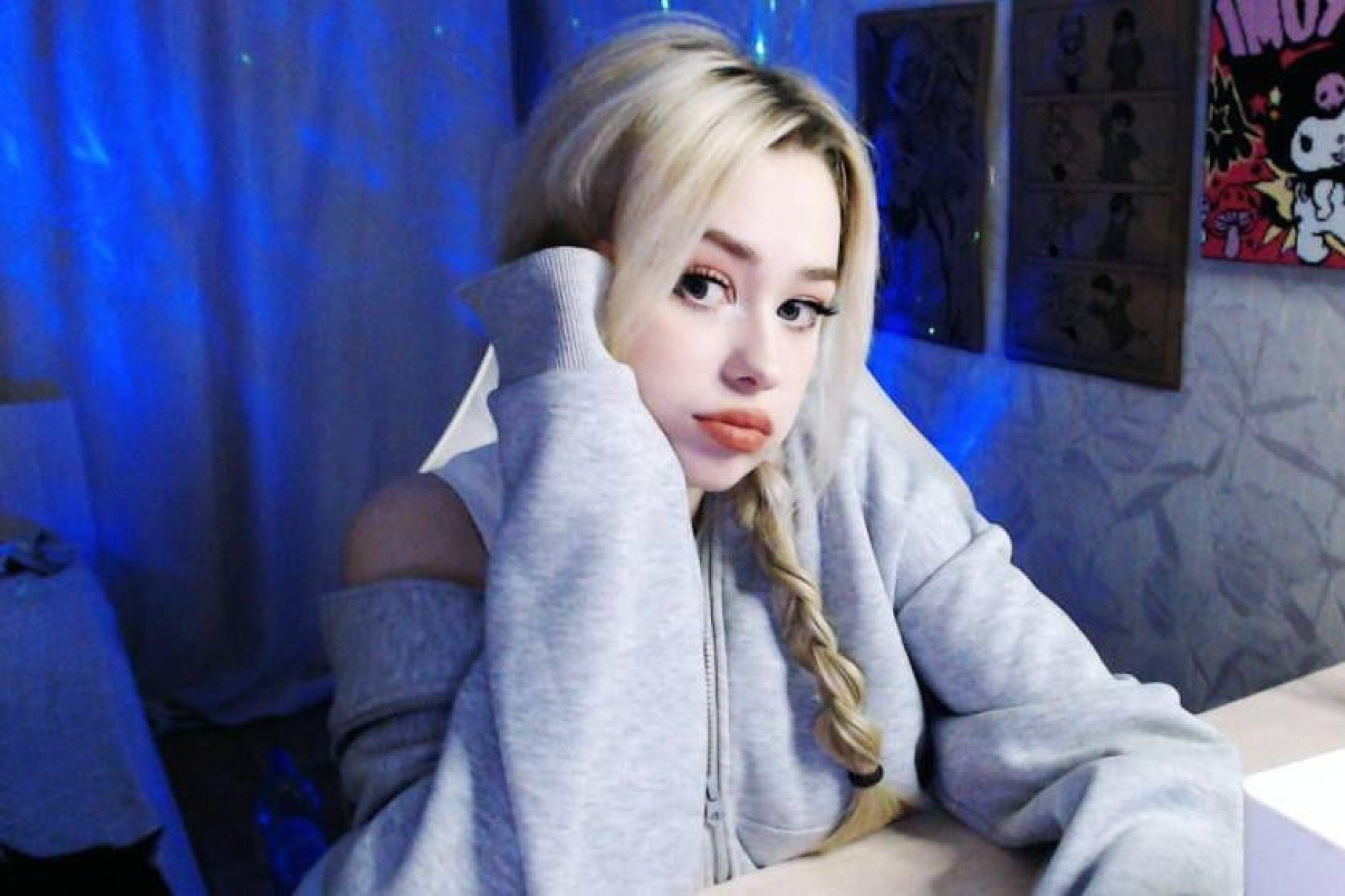 Vídeos compartilhados no TikTok mostram geladeiras cheias de refrigerantes e caixas azuis de Molecule. -  (crédito: TikTok)