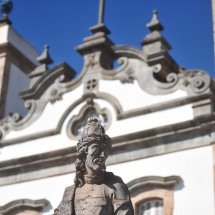 Participantes do Move Congonhas preparam o primeiro encontro do movimento, marcado para o Teatro Municipal Dom Silvério, no Complexo da Romaria -  (crédito: Alexandre Guzanshe/EM/D.A. Press)